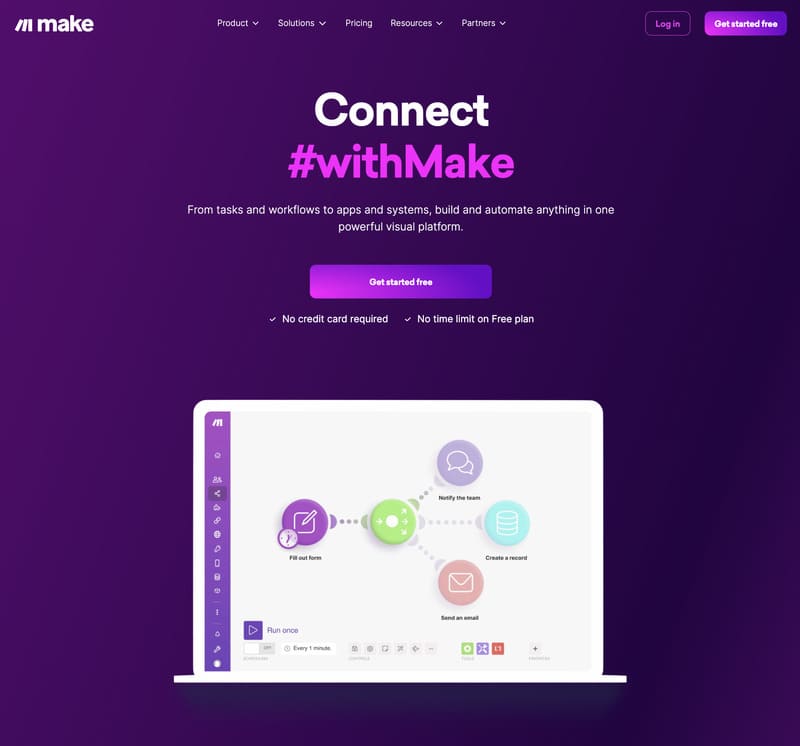 Make : top outils no code