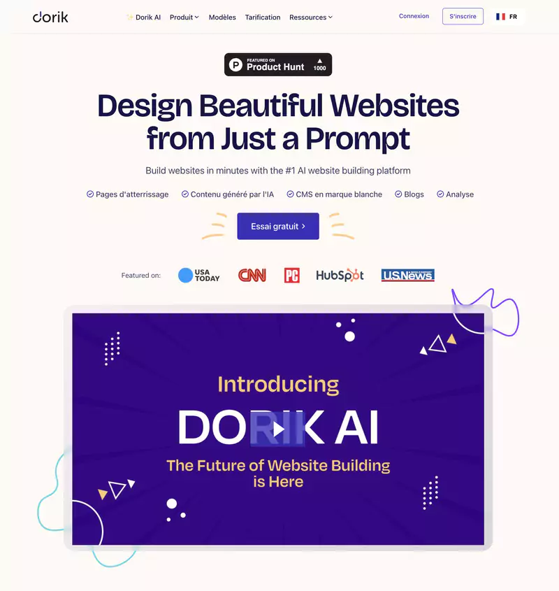 Dorik : outils nocode