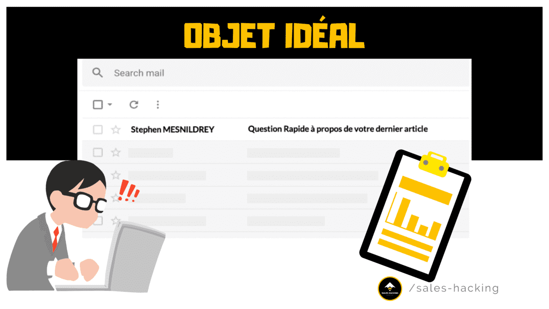 Objet idéal d'un Email