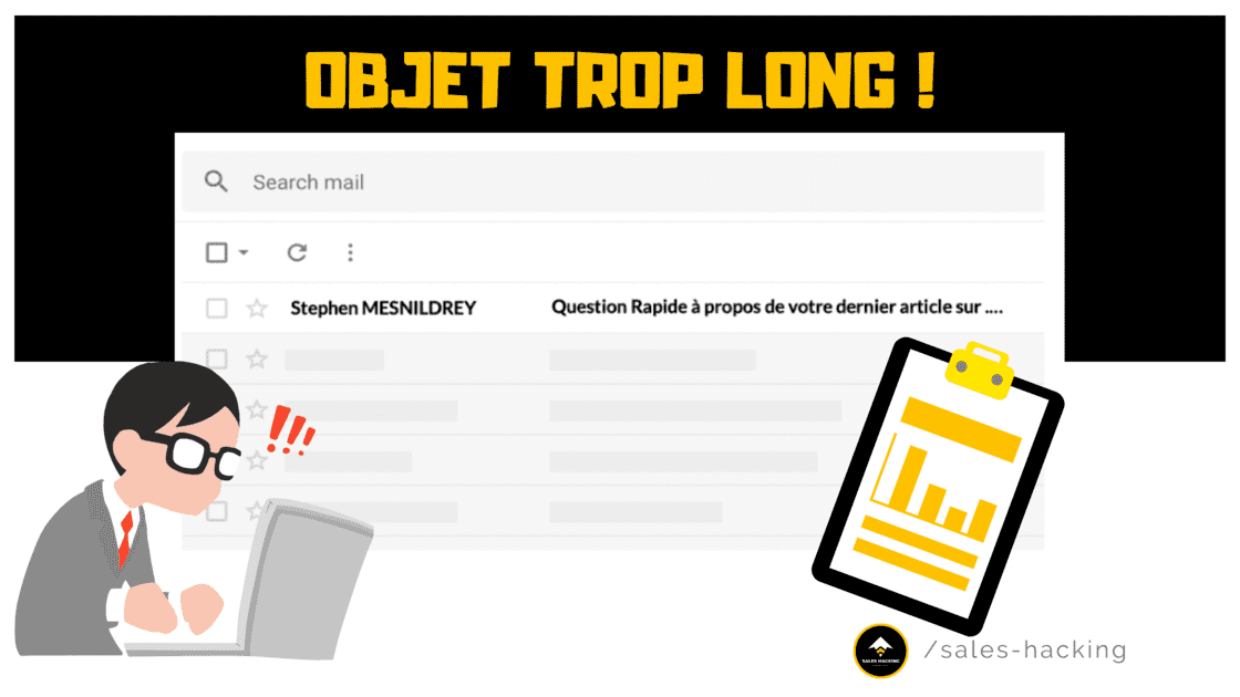 Objet trop long d'un Email