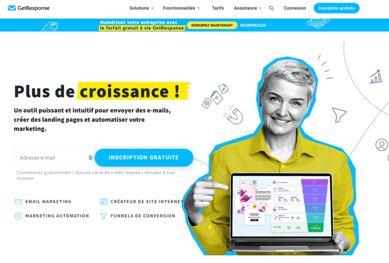 GetResponse Landing Pages