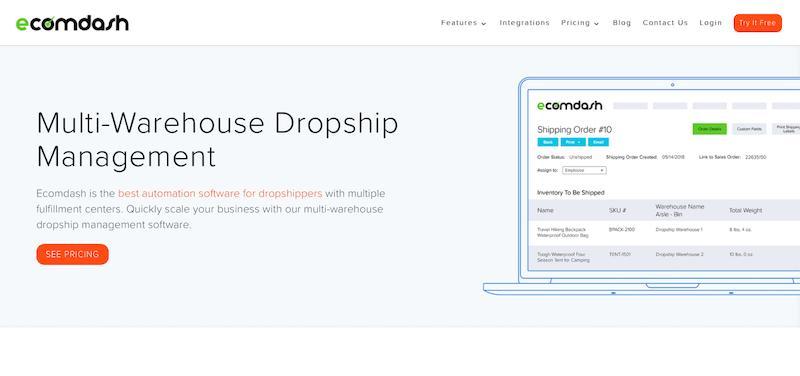 Gestion de l'inventaire - dropshipping business model