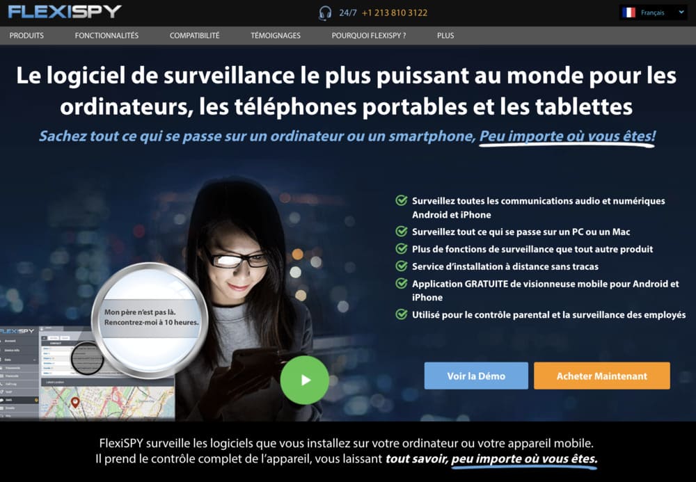 flexispy - whatsapp