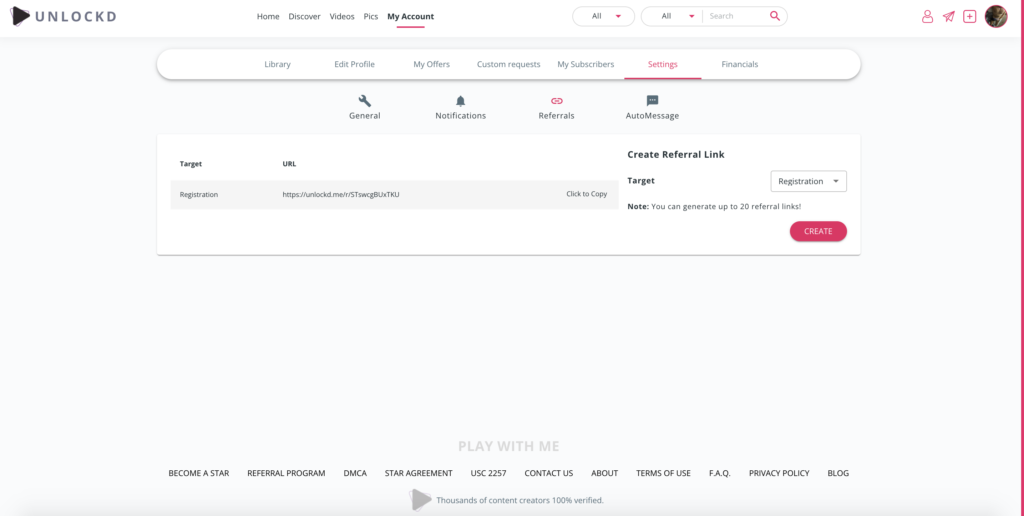 unlockd monétisation