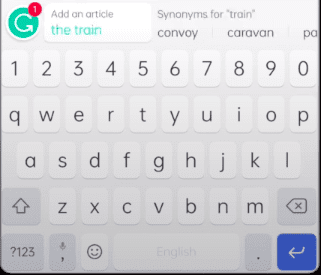 mobile keyboard