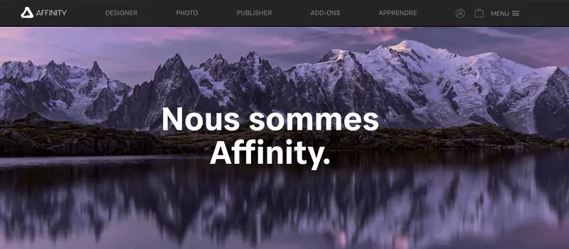 mise à jour de affinity designer