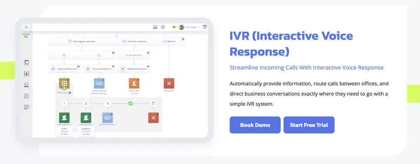 Réponse vocale interactive (IVR)