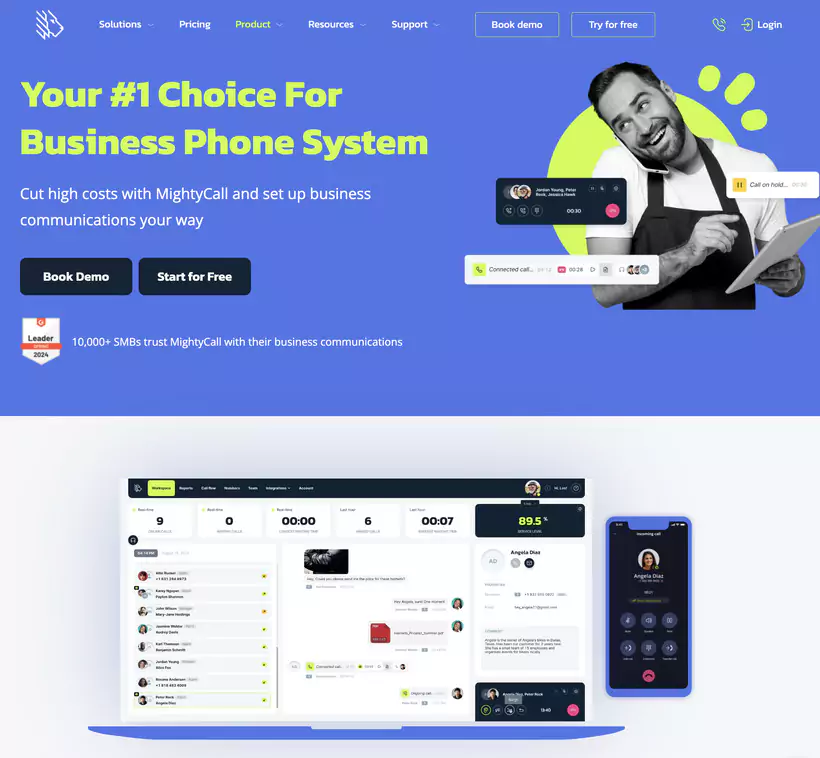 numéro de téléphone virtuel MightyCall