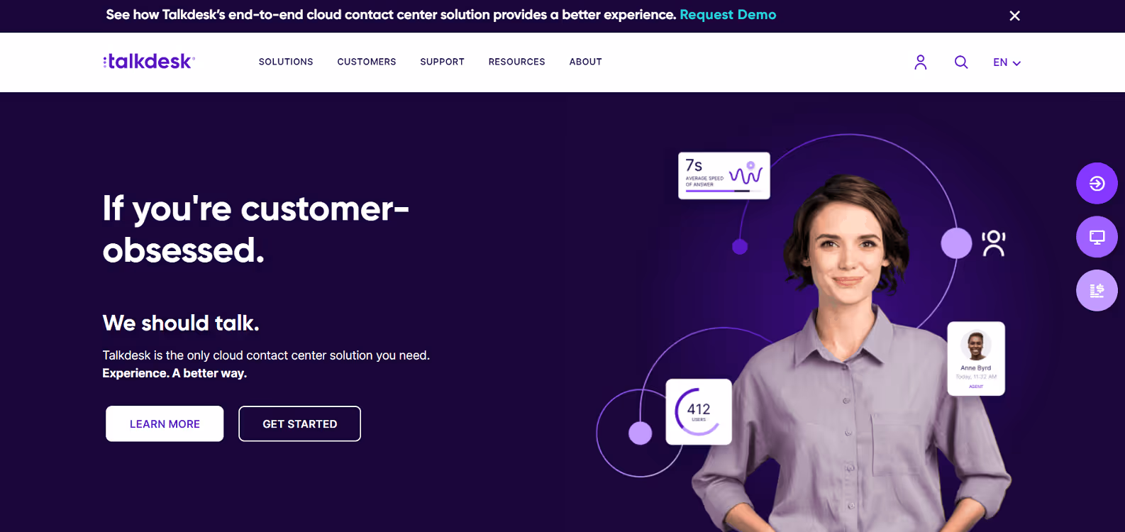 Talkdesk Homepage