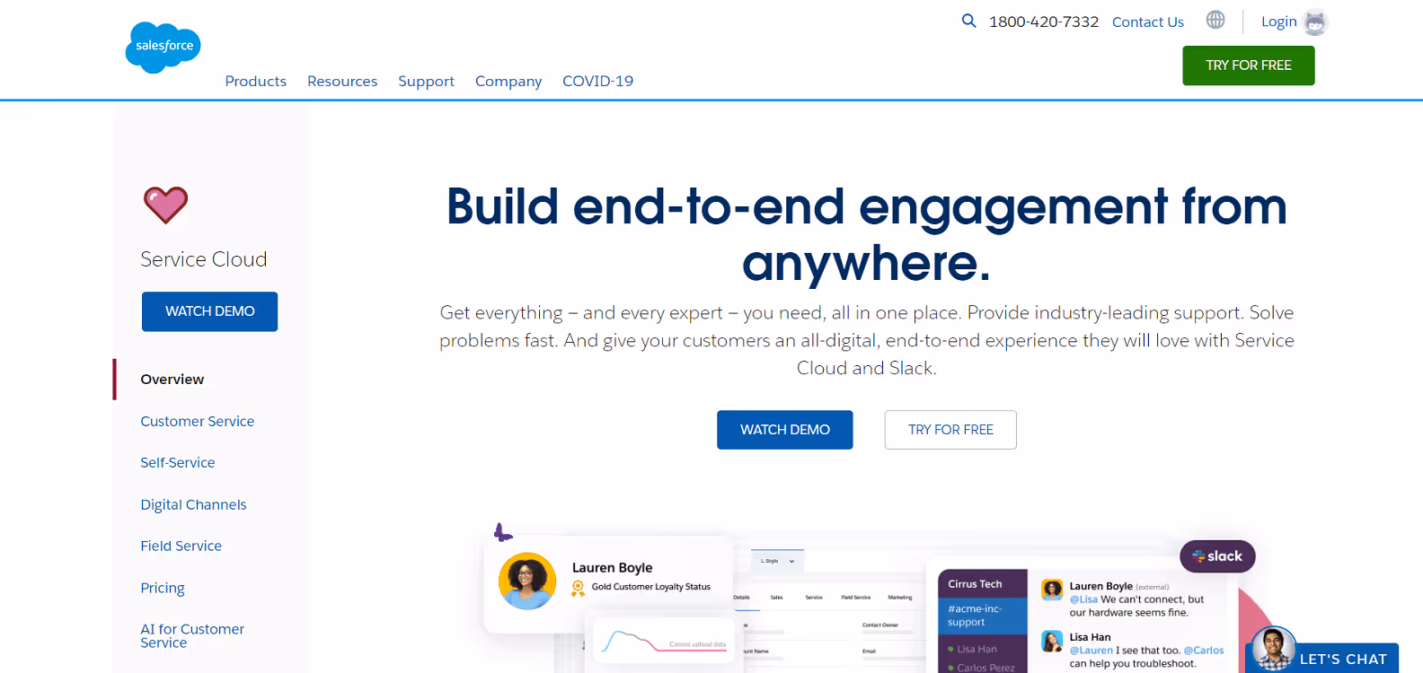 Salesforce Homepage