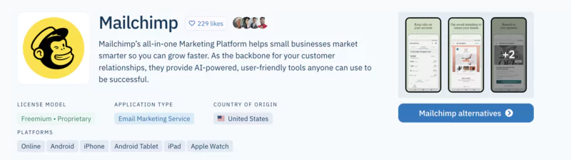revue de mailchimp