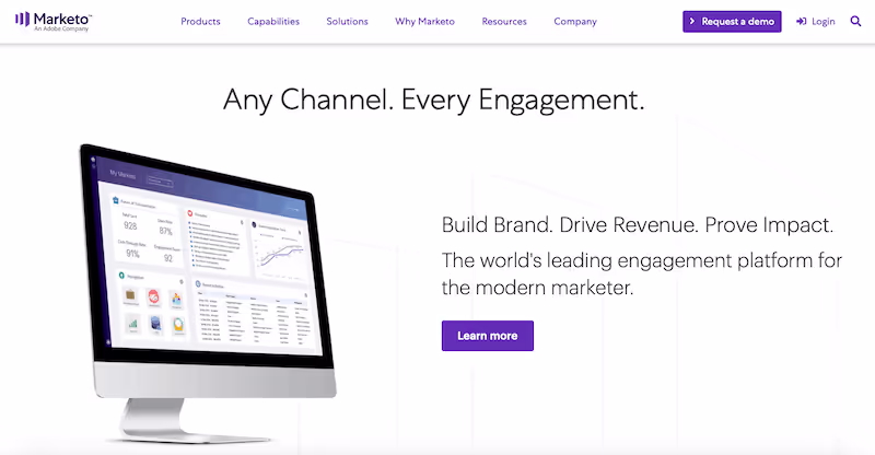 Marketo logiciels de marketing automation