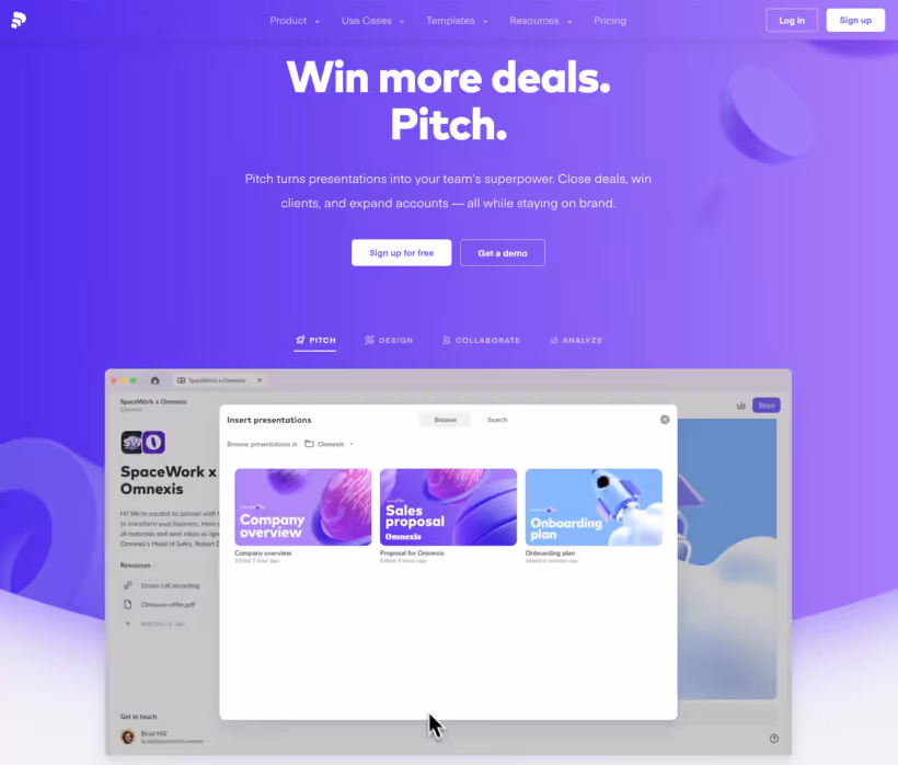 logiciel Pitch