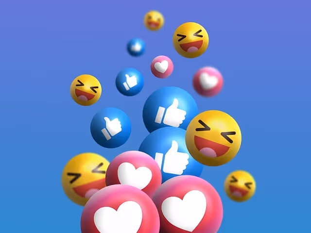 social media, social network, reaction, viral, marketing, emojis, tiktok, interaction