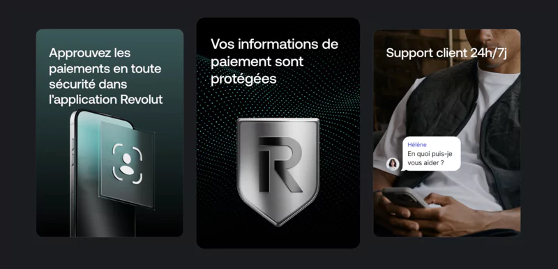 étranger ou en france : sécurité, contrôle et support avec Revolut