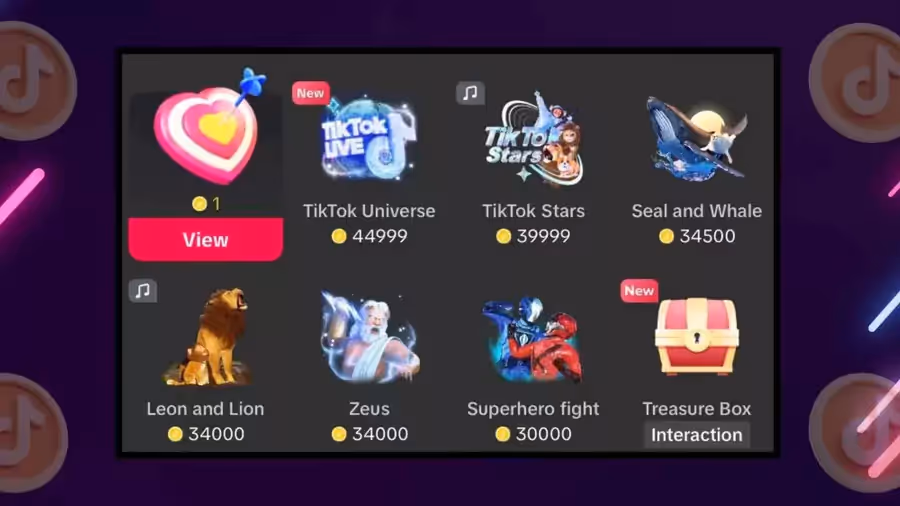 Gifting & Cadeaux en Live sur tik tok