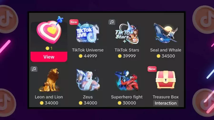 Gifting & Cadeaux en Live sur tik tok