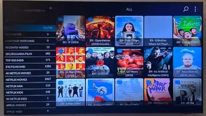 APplication IPTV SMarters