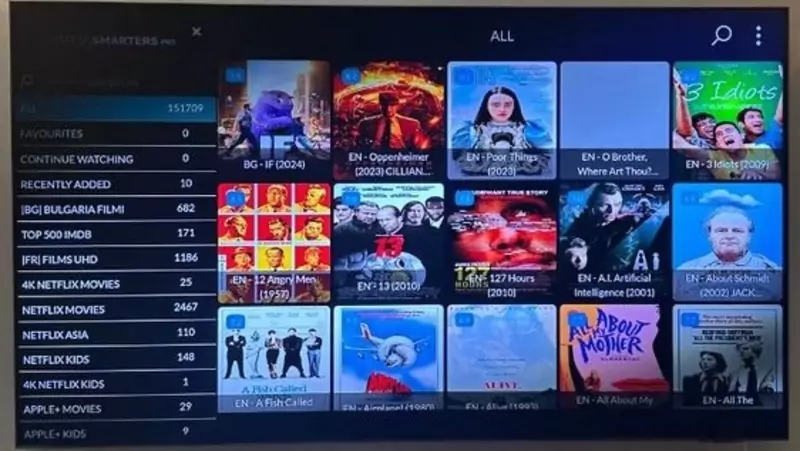 APplication IPTV SMarters