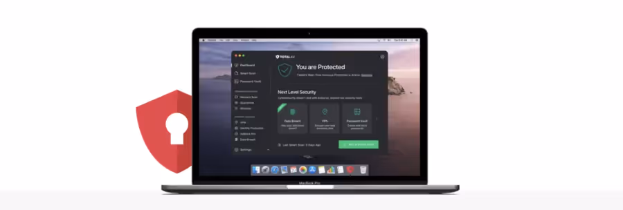 TotalAV sur un macbook 