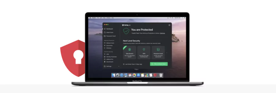 TotalAV sur un macbook 