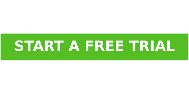 free trial button, call to action, free trial, button