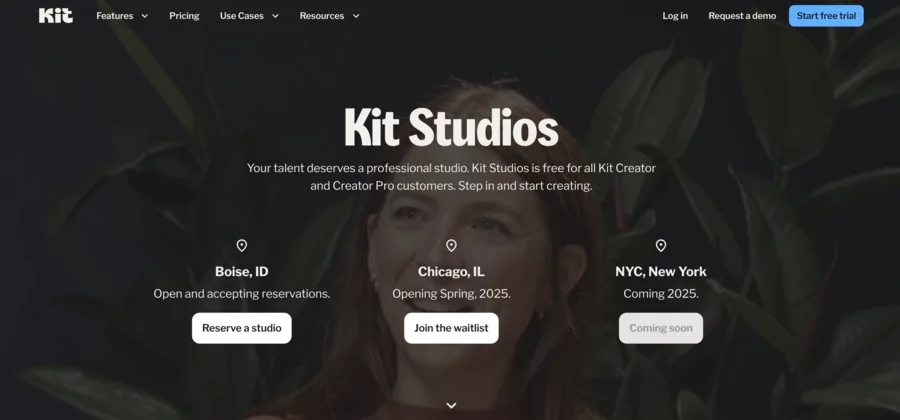 interface de Kit Studio