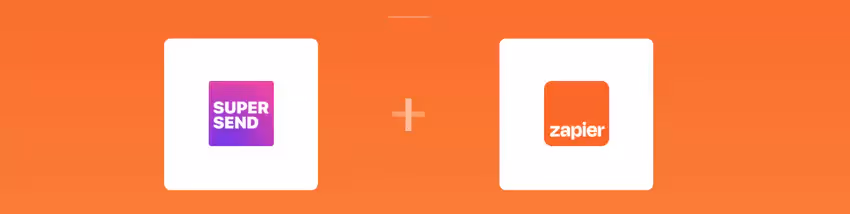 intégration de zapier pour super send