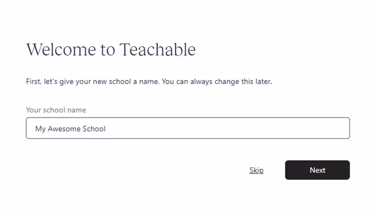  how to create with teachable platform