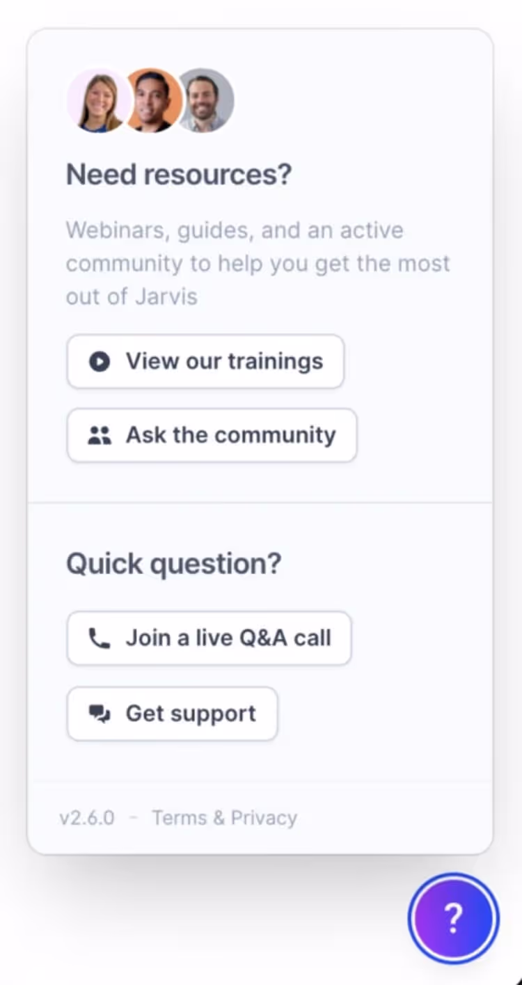 Réactivité et accessibilité du support de jasper