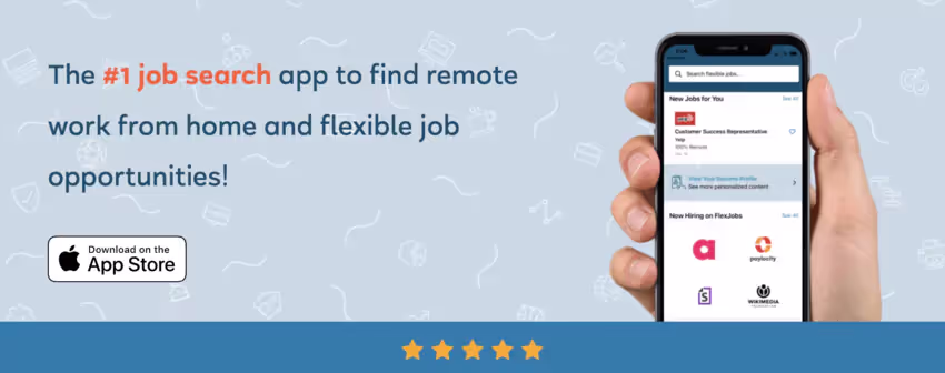 application mobile de flexjob