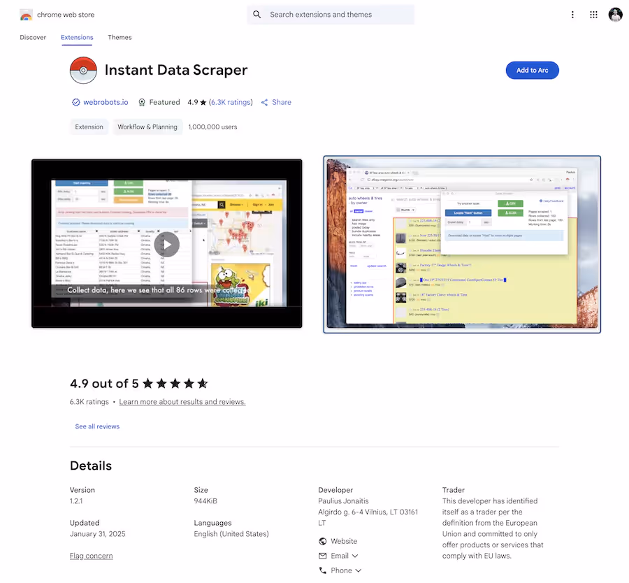 Instant Data Scraper: Fast Web Data Extraction Without Code