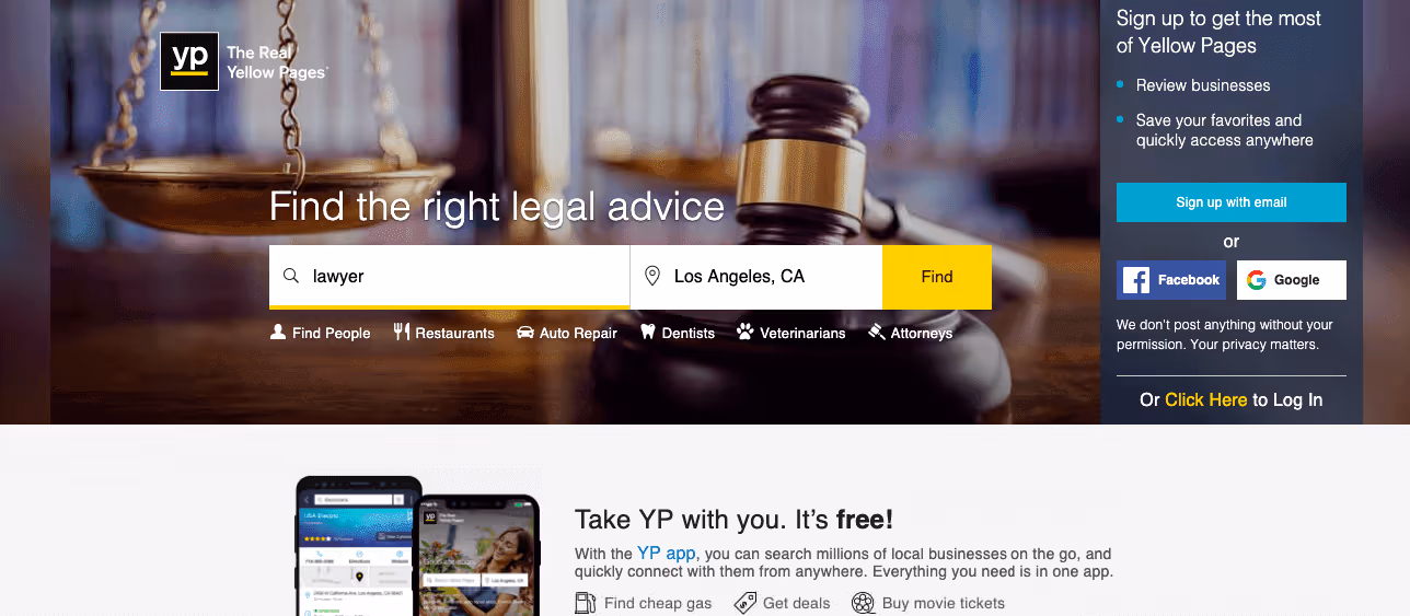 Yellow Pages