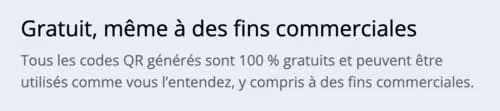 Tarifs de QRCode Monkey