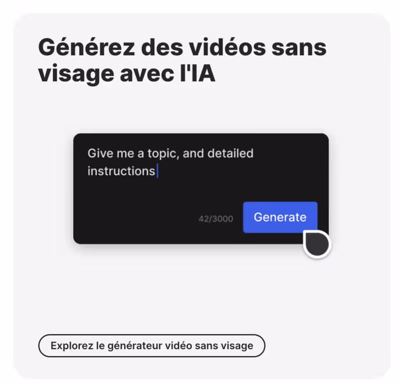 générateur de vidéos Invideo AI