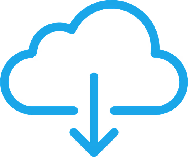 download, cloud, file download
