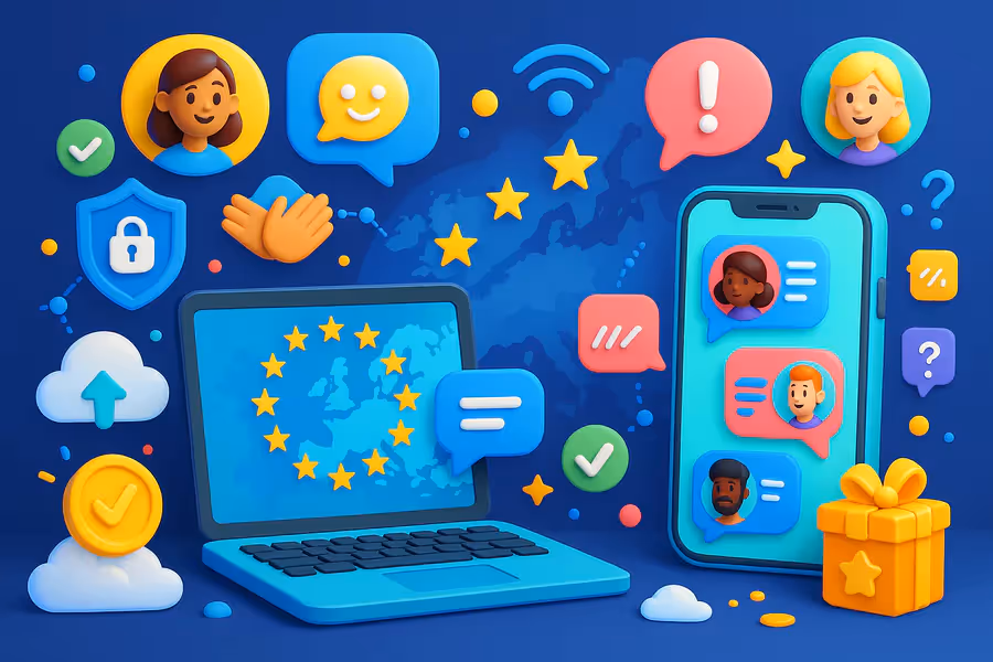 EuropNet Chat : Plateforme de Discussion Européenne Gratuite