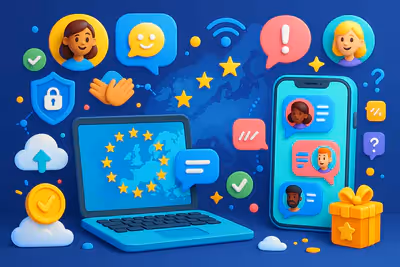 EuropNet Chat : Plateforme de Discussion Européenne Gratuite