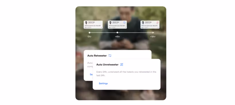 Générateur de contenu optimisé avec suggestions personnalisées sur le site web de hypefury