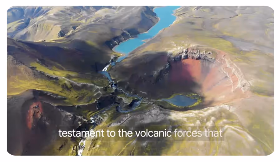 exemple de vidéo créé avec Descript