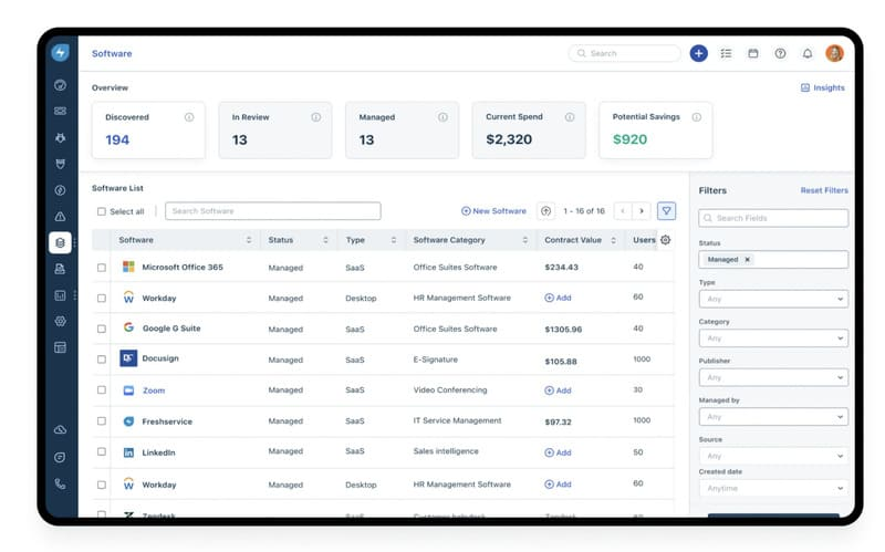 FreshService - Solution de Gestion de parc informatique et des licenses