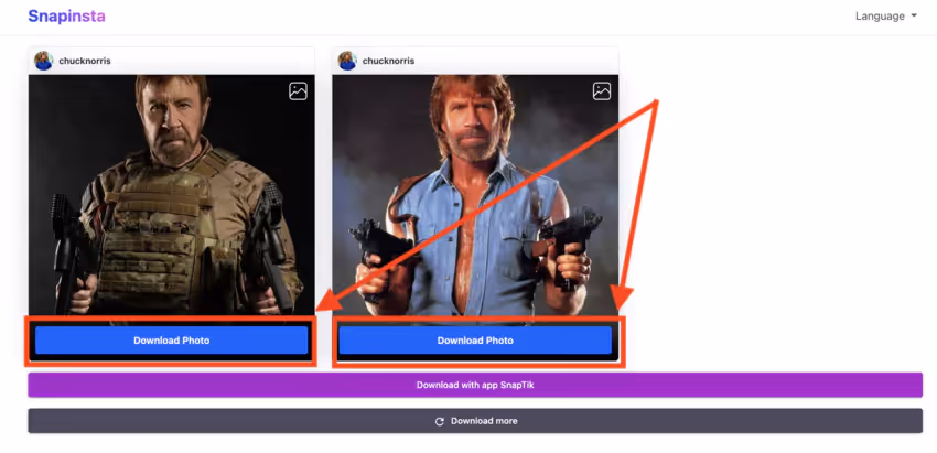 Téléchargeur instagram (instagram photo downloader)