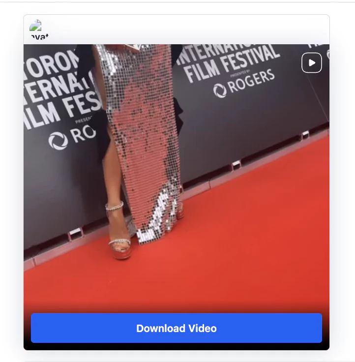 Télécharger des vidéos Instagram (bobines) sur le site de SnapInsta
