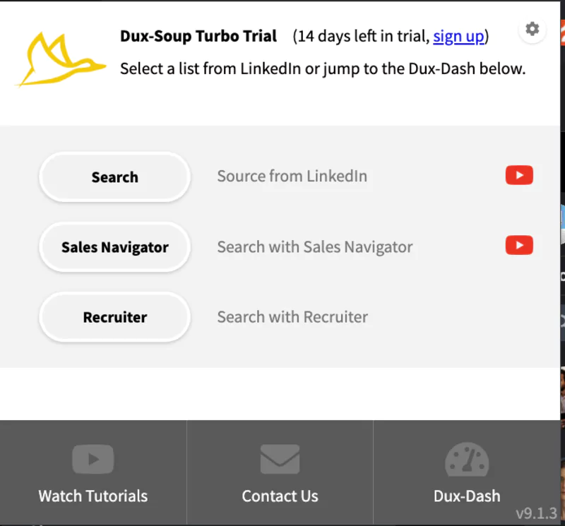 Définissez votre Audience Cible dux-soup