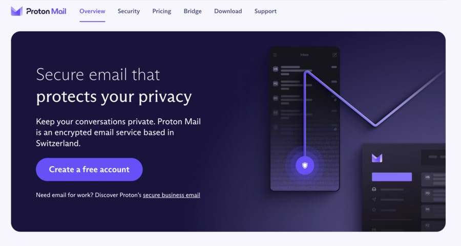 messagerie chiffrée - adresse email protonmail gratuite