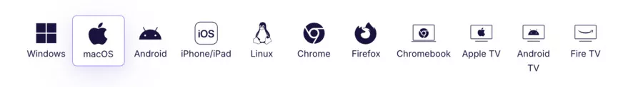 plateformes compatibles de Proton VPN