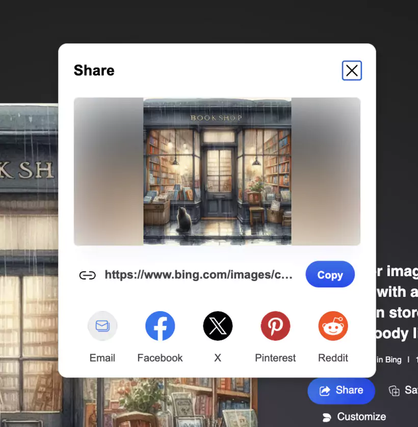 Bing Image Creator sign-up