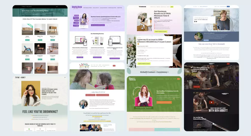 access to Podia templates