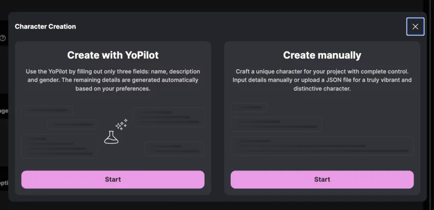 Yodayo AI chatbots