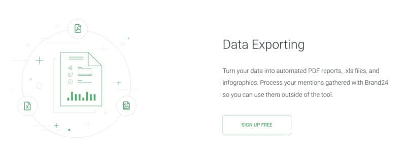 Brand24 - data export